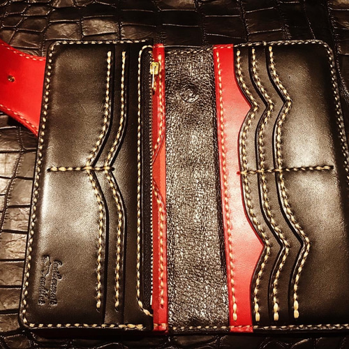 Gravy Leather スモール クロコダイル×栃木レザー スペシャル