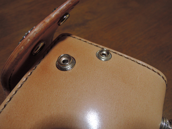 Gravy Leather 新喜皮革 コードバン×栃木レザー スペシャル ライダース ロング ウォレット 長財布 馬革 Gravy Leather