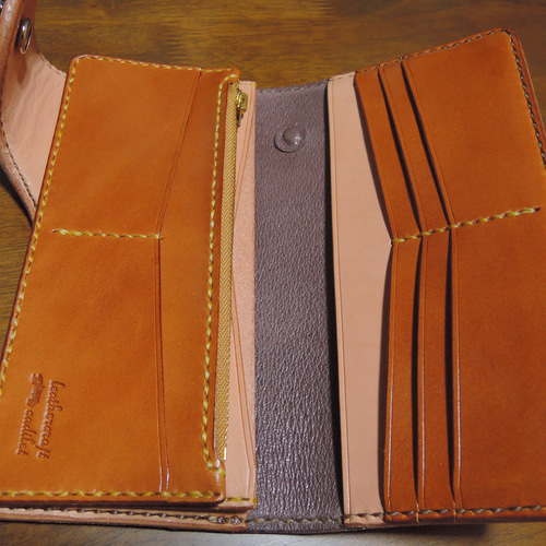 Gravy Leather 栃木レザー×コードバン 長財布 ロング ウォレット Gravy Leather 新喜皮革 コードバン×栃木レザー スペシャル ライダース