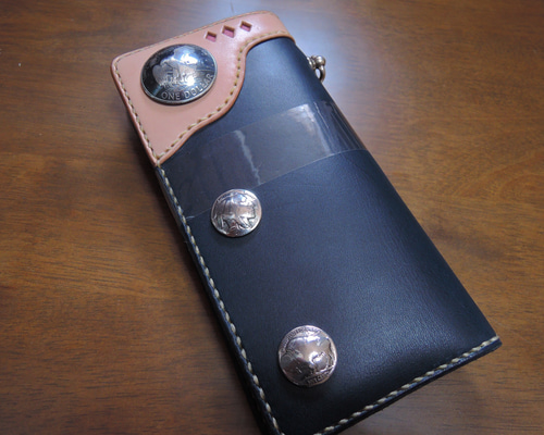 Gravy Leather 長財布 栃木 サドルレザー ネイティブ アメリカン 1_a7c58cfcd2b979a092b32873db08