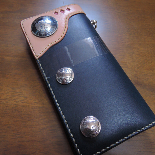 Gravy Leather 栃木レザー サドルレザー ロング ウォレット ネイティブ