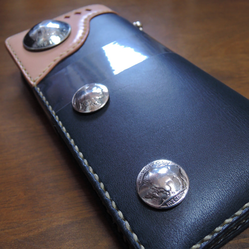 Gravy Leather 栃木レザー サドルレザー ロング ウォレット ネイティブ