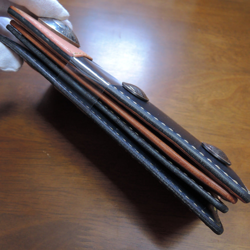 Gravy Leather 栃木レザー サドルレザー ロング ウォレット ネイティブ