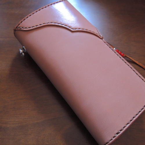 Gravy Leather 栃木レザー サドルレザー バイカー ウォレット インレイ