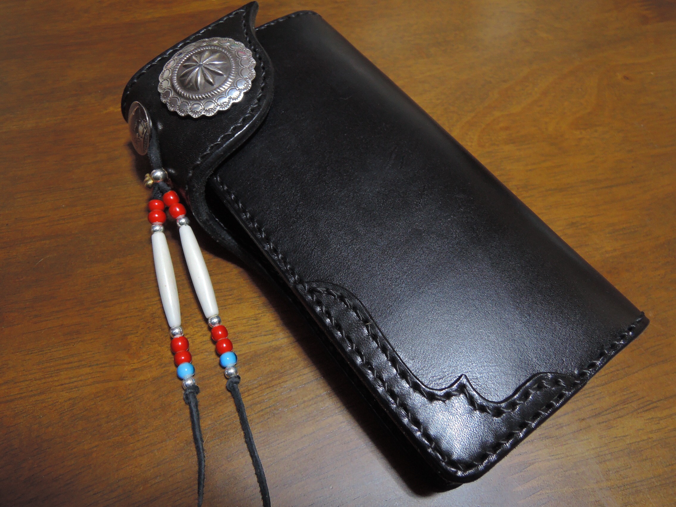 Gravy Leather 栃木レザー オイルレザー バイカー ウォレット