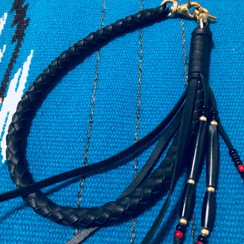 Gravy Leather カンガルーレース 8本編み ウォレット ロープ