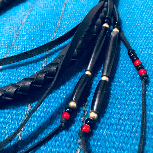 Gravy Leather カンガルーレース 8本編み ウォレット ロープ