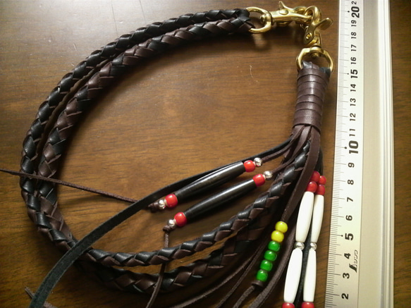 Gravy Leather 本革 ダブル ウォレット ロープ ネイティブ