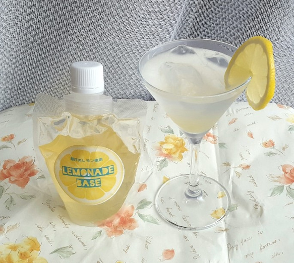 完売　レモネード ベース　瀬戸内レモン使用　５種類の味　プレーン　白桃　マンゴー　黒酢　麹甘酒 2枚目の画像