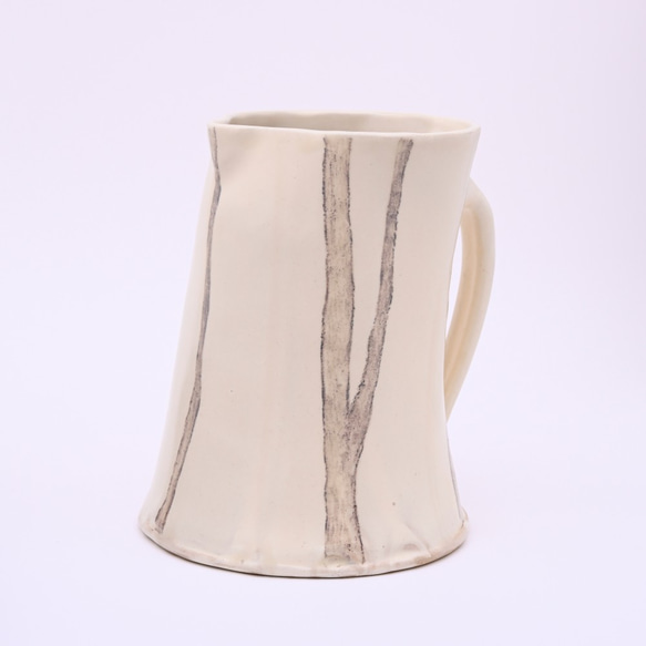 ピッチャー・花瓶（茶ライン）Tall 4枚目の画像