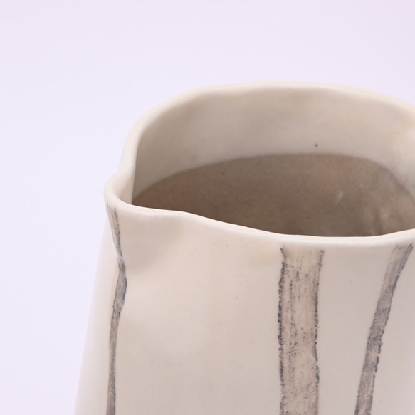 ピッチャー・花瓶（茶ライン）Tall 5枚目の画像