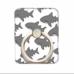 サメだらけ ホオジロザメ iPhoneケース 6枚目の画像