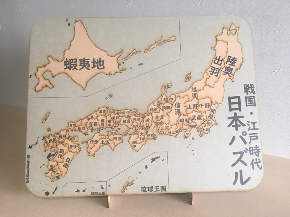刀剣乱舞-ONLINE-戦国時代日本地図アクリルパズル 刀剣乱舞-ONLINE-戦国時代日本地図アクリルパズル