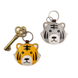 Tiger Pochi Charm 可容納約 2 500 日元硬幣的緊急錢包吊飾 Tiger (Tora) 第5張的照片