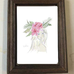 ７月10日の誕生花　ハイビスカス（ピンク）　1日かぎりの美しさ 1枚目の画像