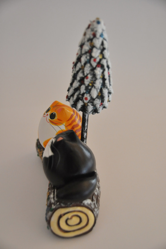 ブッシュドシャ（腹白黄トラ×白黒タキシード） 7枚目の画像