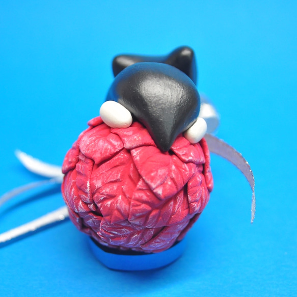 オーナメント（白黒タキシードウインク） 5枚目の画像