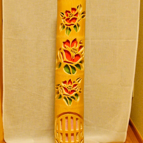 竹灯籠　〜椿〜 竹灯籠 〜椿〜