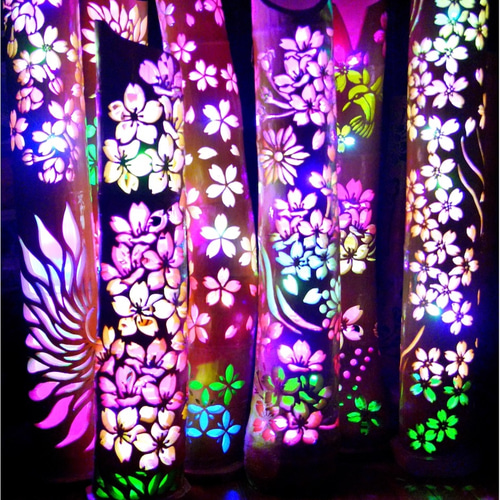 竹灯り　〜春灯籠〜　竹灯籠　極太孟宗竹 竹灯り 〜春灯籠〜 竹灯籠 極太孟宗竹