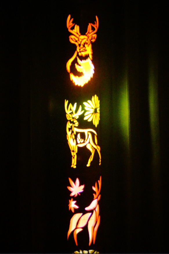 竹灯り 彩シリーズ 〜森〜 竹灯籠 孟宗竹