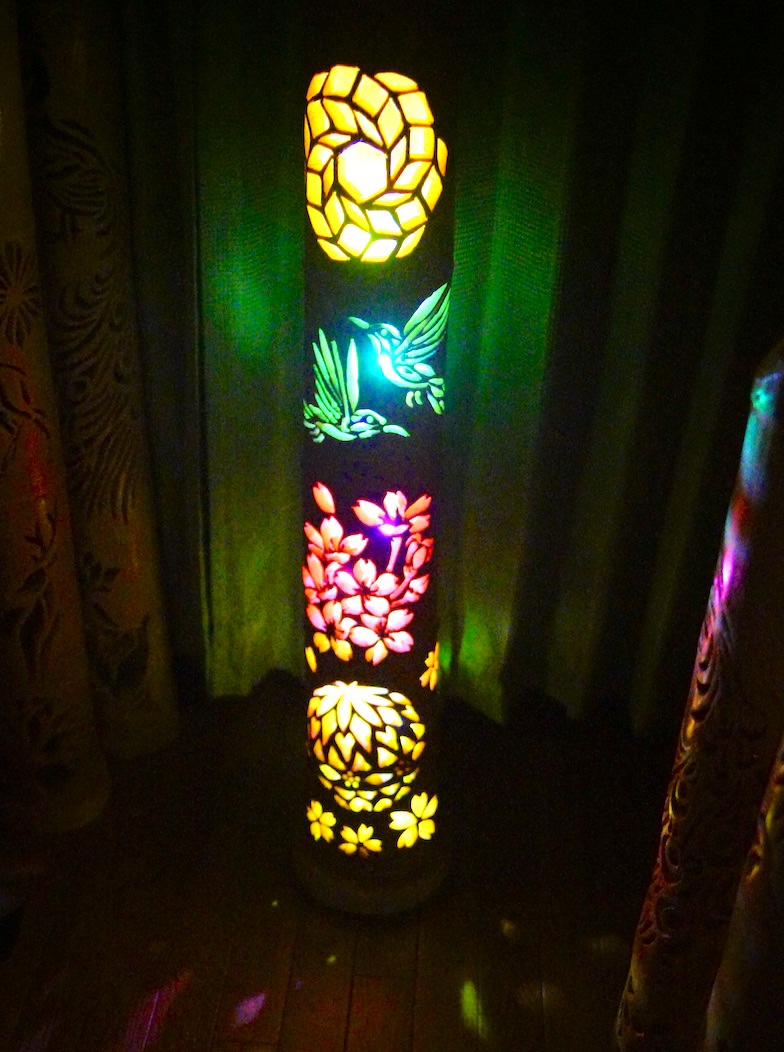 竹灯り　彩シリーズ　〜花遊び〜　竹灯籠　孟宗竹