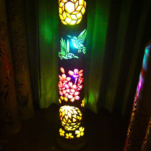 竹灯り 〜花遊び〜 竹灯籠 孟宗竹