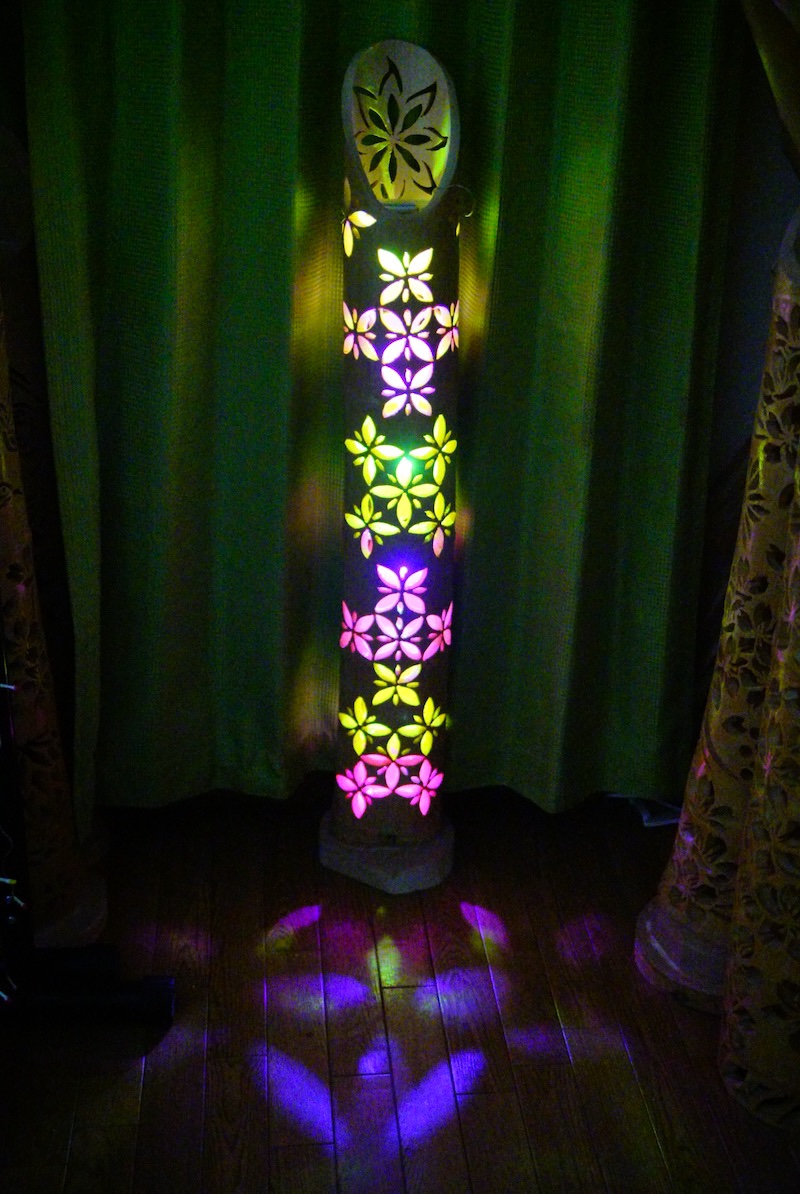 竹灯り　彩シリーズ　〜和花〜　竹灯籠　孟宗竹