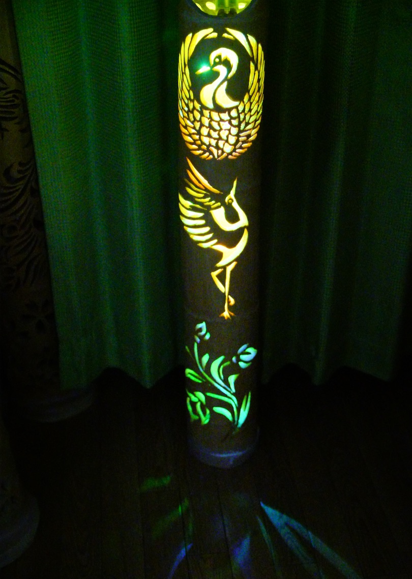 竹灯り　彩シリーズ　〜飛翔〜　竹灯籠　孟宗竹