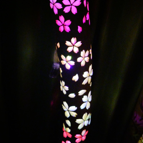 希少☆曲がり竹☆ 竹灯り 彩シリーズ 〜春が来た〜 竹灯籠 孟宗竹