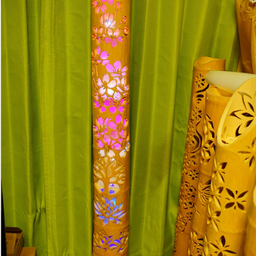 ☆超大型☆ 竹灯り彩シリーズ〜桜・蓮〜竹灯籠孟宗竹