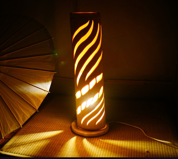 竹灯り・竹あかり・竹灯籠・竹灯篭・竹ランプ   ～～ 癒しの灯り★見守り★～～ 竹灯り・竹あかり・竹灯籠・竹灯篭・竹ランプ ～～ 癒しの灯り