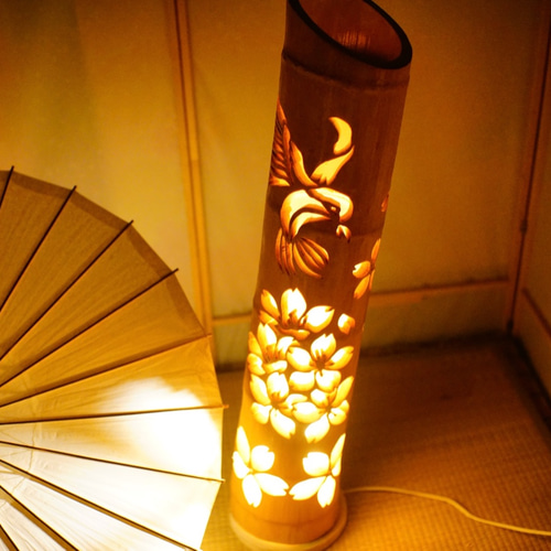 竹灯籠 竹灯り 〜〜幻想の桜〜〜