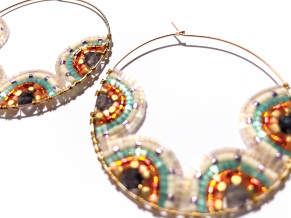 Signature Earrings (ラージ) 4枚目の画像