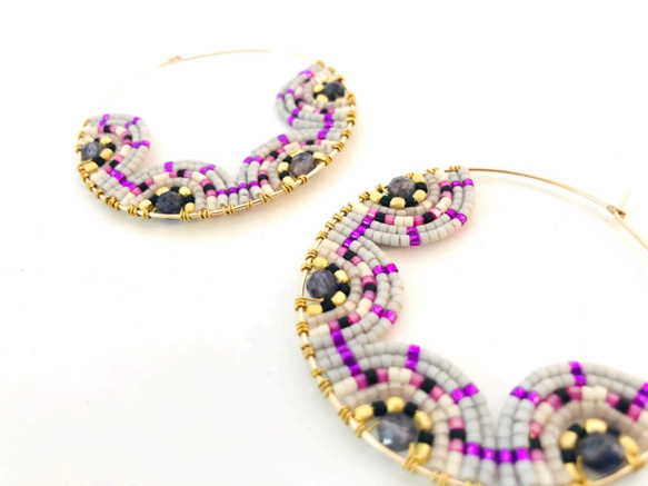 Signature Earrings (ラージ) 3枚目の画像