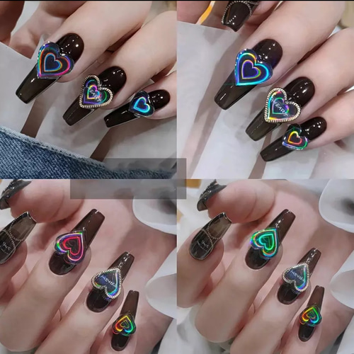 ネイルステッカー かわいいネイルシール 手 ネイル用 5枚入り 花柄