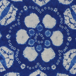 絞り染め　幻の花　正絹　壁掛け 伝統工芸 タペストリー 4枚目の画像