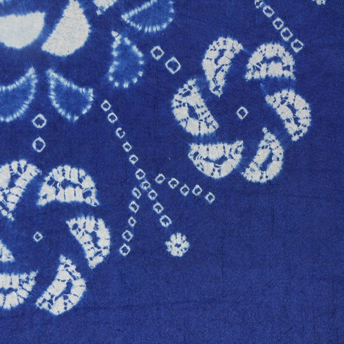 絞り染め 花めぐり 正絹 壁掛け 伝統工芸 タペストリー その他