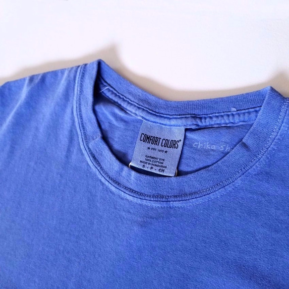 古代シリーズ＊ゆるい埴輪Tシャツ（blue） 3枚目の画像
