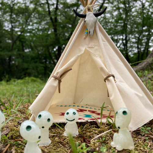 小さなティピーテント ヘキサゴン型 その他インテリア雑貨 Tipi-Tipi ...