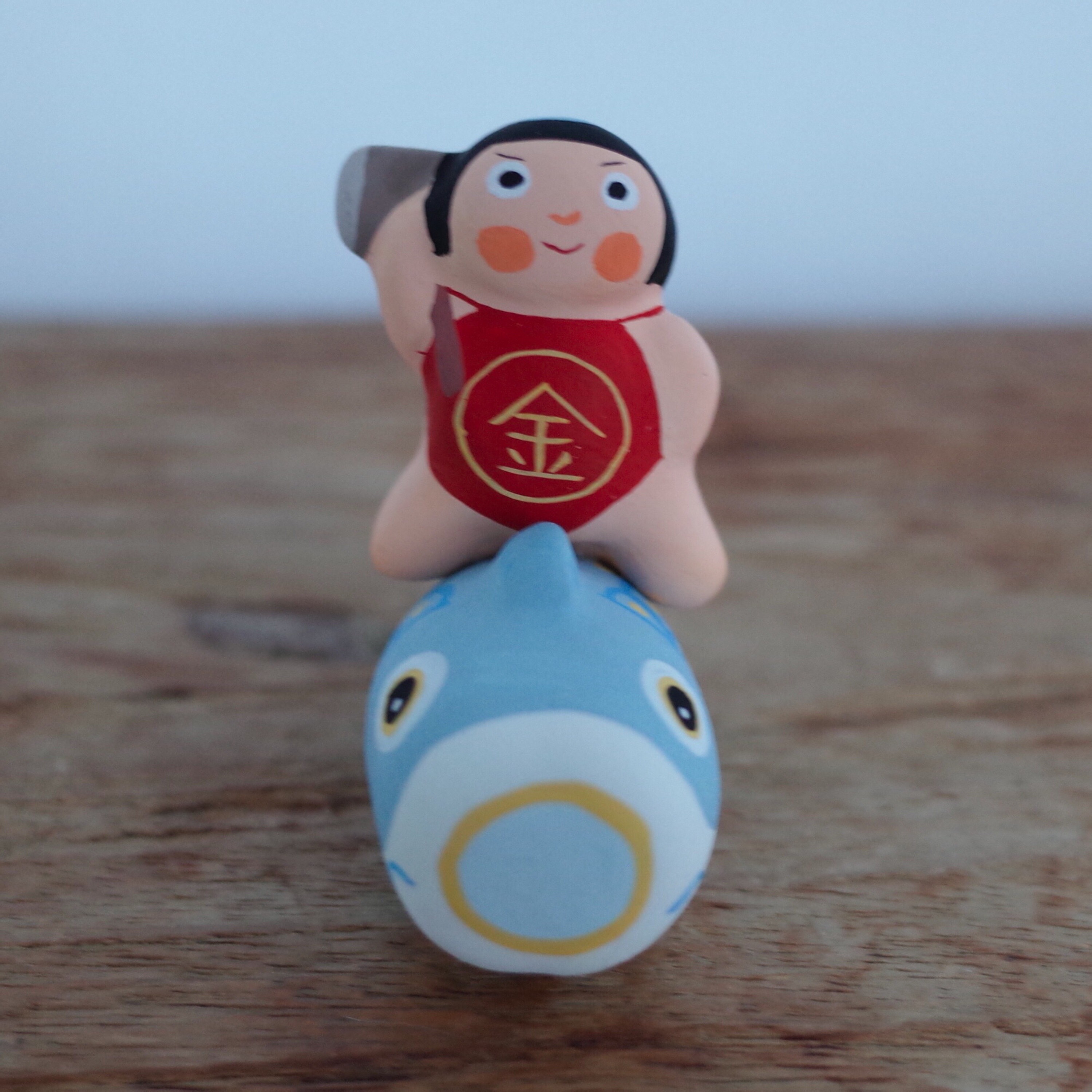 春日部張り子 鯉のぼり 金太郎