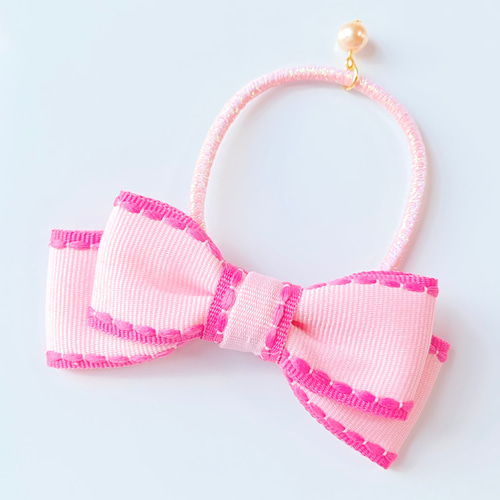 ハンドメイド　ヘアゴム リボン　ステッチリボン　リボンCオーダーページ ハンドメイド ヘアゴム リボン ステッチリボン リボンCオーダー