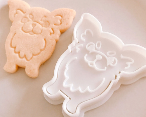 クッキー型 犬シリーズ☆チワワ① クッキー型 minimum_kataya