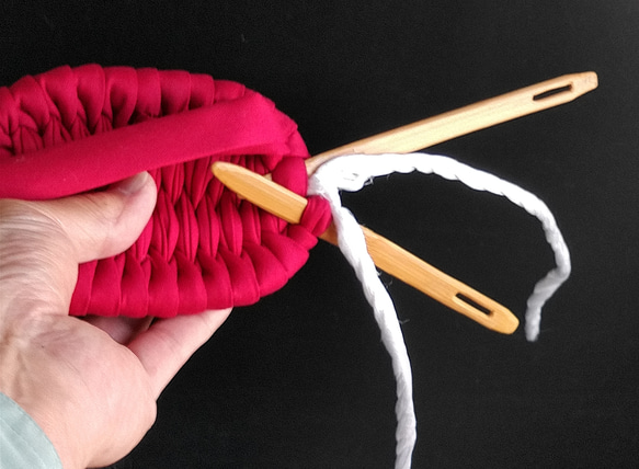 布ぞうり作りの必需品"竹べら（太目）"は布ぞうりを編む時、主に布の処理やロープの処理に使います。 7枚目の画像