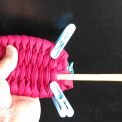 布ぞうり作りの必需品"竹べら（太目）"は布ぞうりを編む時、主に布の処理やロープの処理に使います。 9枚目の画像