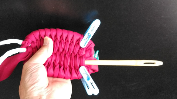 布ぞうり作りの必需品"竹べら（太目）"は布ぞうりを編む時、主に布の処理やロープの処理に使います。 9枚目の画像