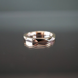 K10YG×silver925✶aurora ring オーロラリング 指輪・リング