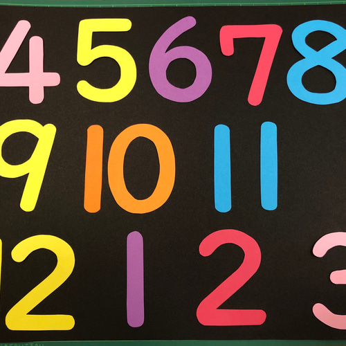 数字 12カ月（壁面・製作・誕生表） その他雑貨 TSUBOMI 通販 9742968  