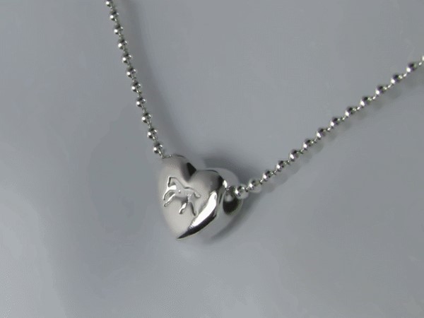 馬好き御用達２－WAY シルバーネックレス（ 950シルバー 474NLS C5）