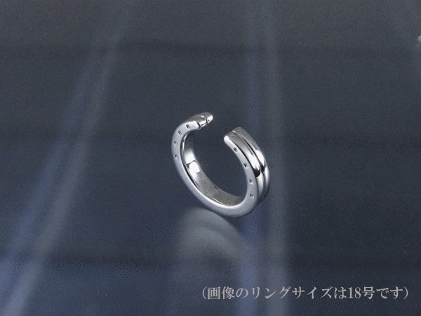 蹄鉄ホースシューリング（950シルバー 582RGS  C19）