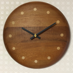 Round Wall Clock "Cherry" 桜　[現品] ウォールクロック　壁掛け時計　新規出品につき送料 2枚目の画像